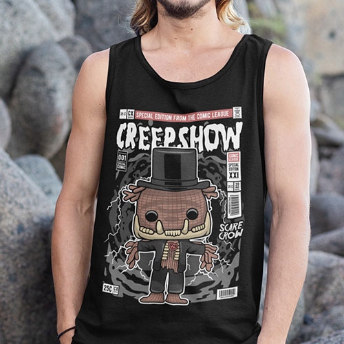 TANK TOP FILMOWE CREEPSHOW SCARECROW Marka bez marki