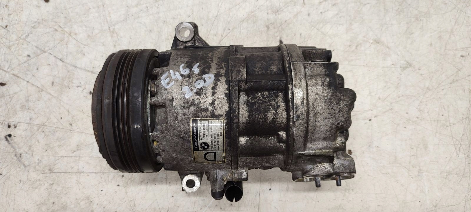 Klimakompressor klimaanlage kompresor BMW E46 LIFT 2,0TD