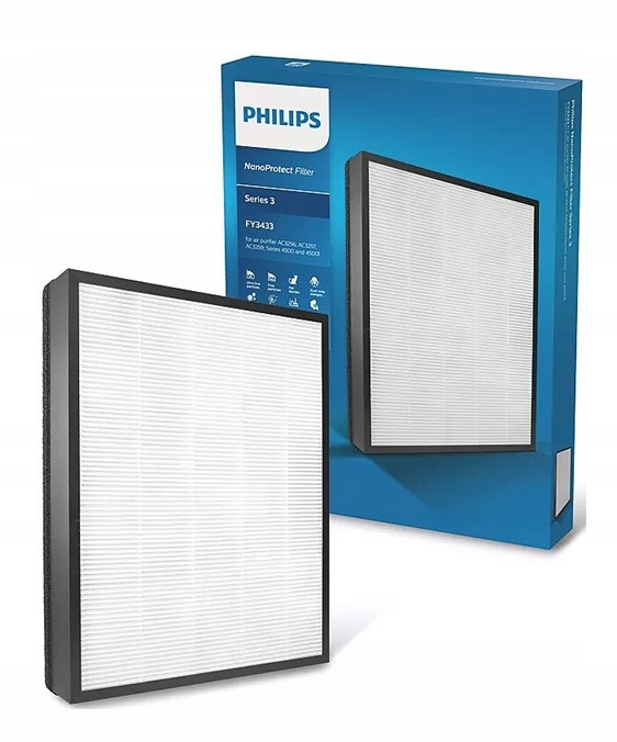 Filtr Philips NanoProtect Hepa FY3433/10 Filtr do Oczyszczacza