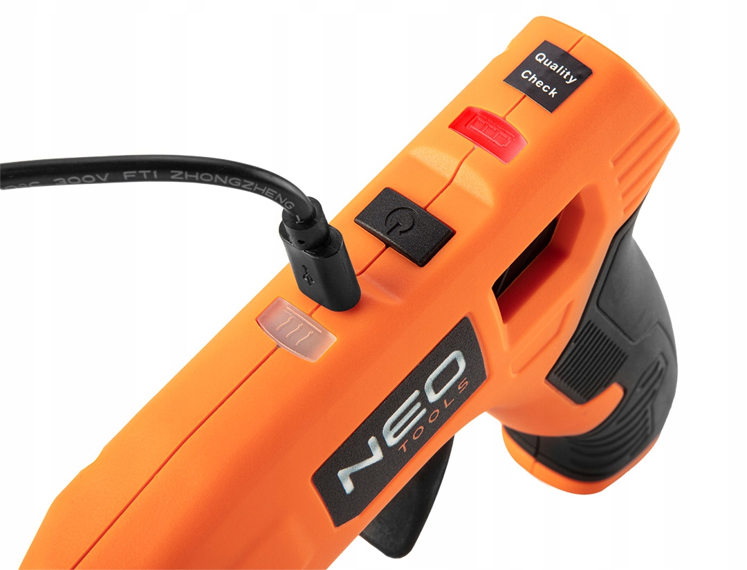NEO PISTOLET KLEJOWY 11MM 4V ZASILANIE USB Marka Neo Tools