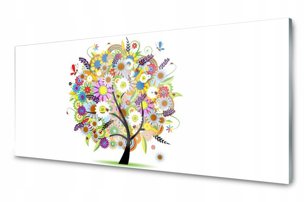 

Panel szklany do kuchni Drzewo 125x50