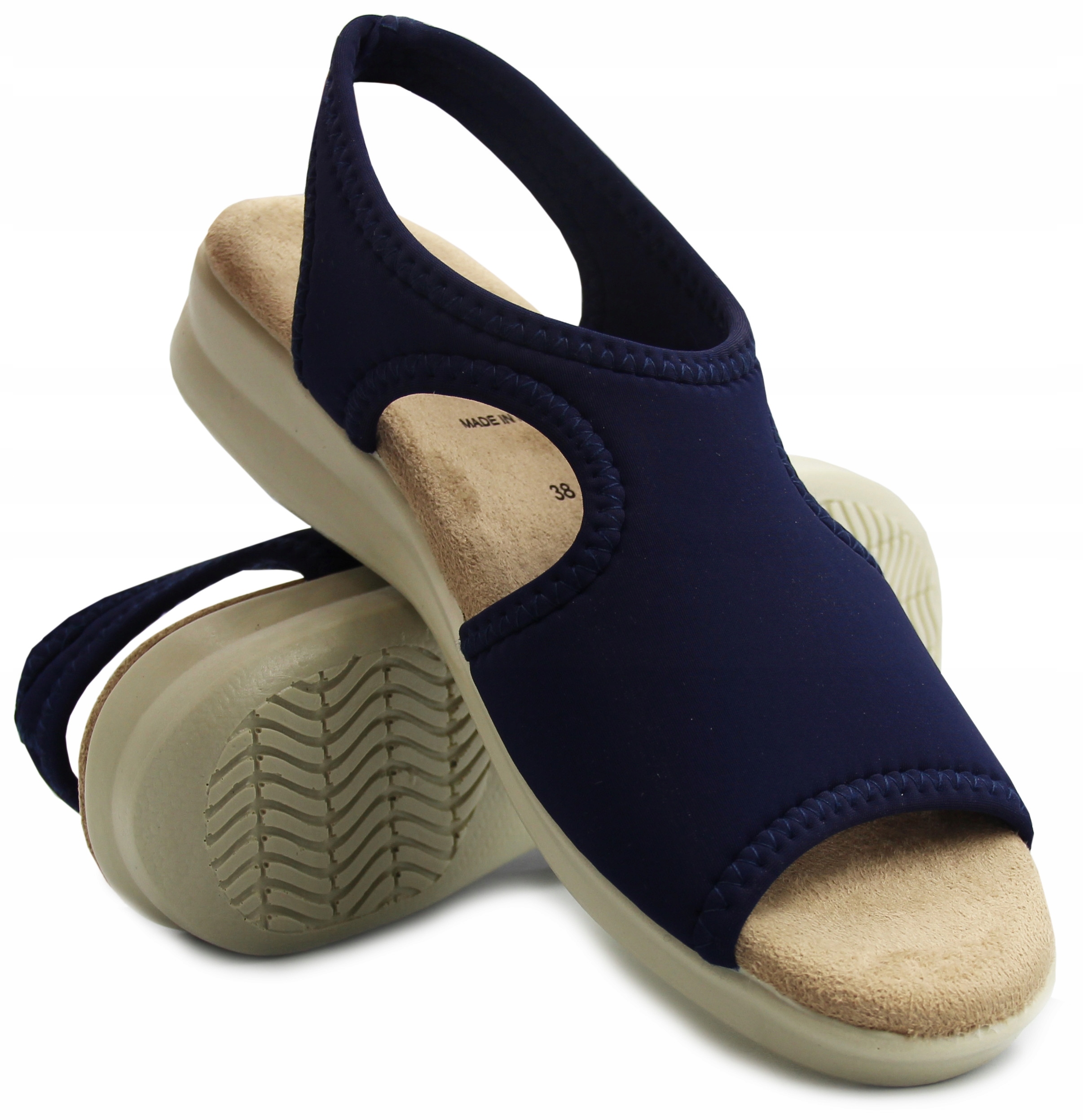 Tmavě modrá dámská obuv pro stojící práci Sanital-flex 8024.17 37