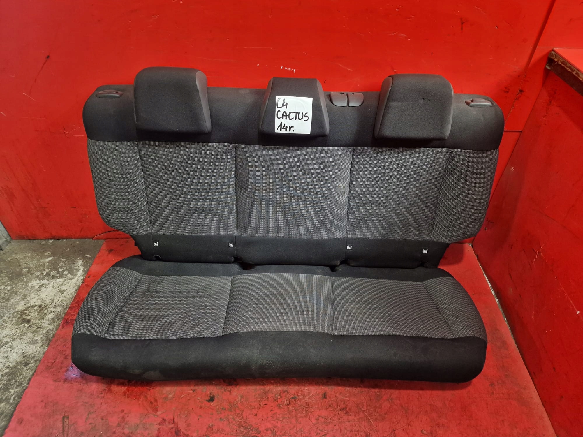 CITROEN C4 CACTUS 14-17 Sitz Sitze Sitz heck hinten