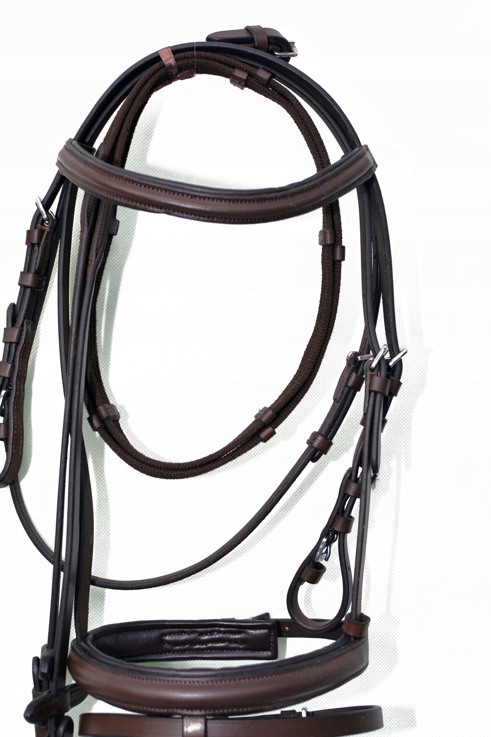 OGŁOWIE +WODZE PROFILOWANE ROZ. SHETTY BRĄZ