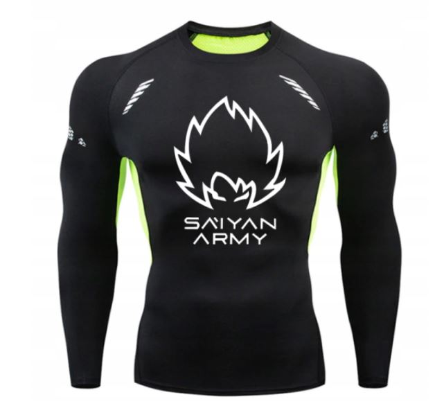 KOSZULKA SPODNIE ZESTAW NA SIŁOWNIE DRAGON BALL Marka inna