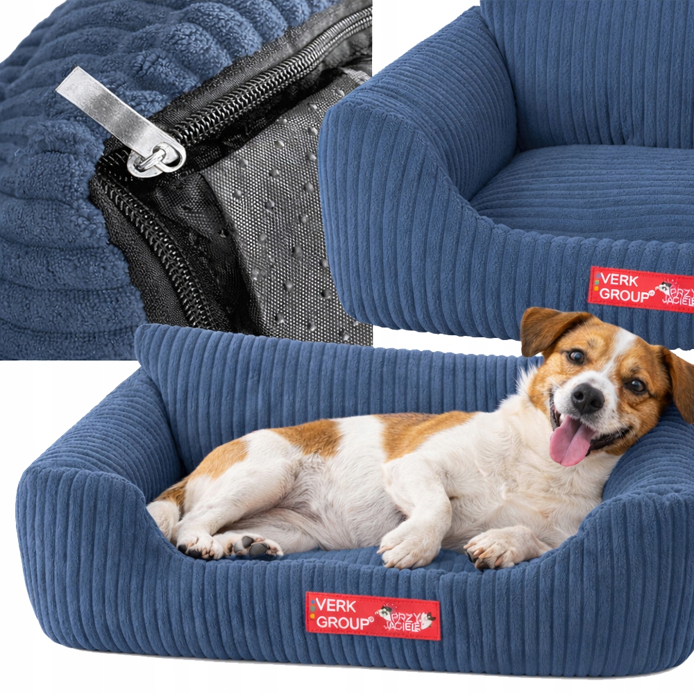 Levně Pelíšek Pro Psa Kočku Měkké, Manšestrové, Protiskluzové, Malé, Pohodlné, M