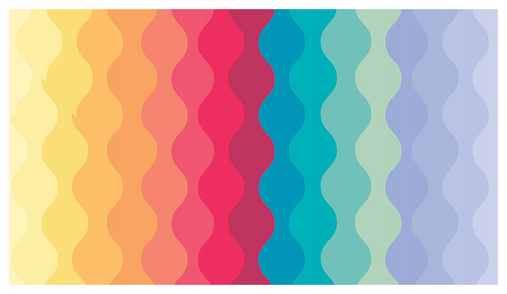 Vliesová fototapeta Abstrakce duhové vlny gradient 250x175 lepidlo