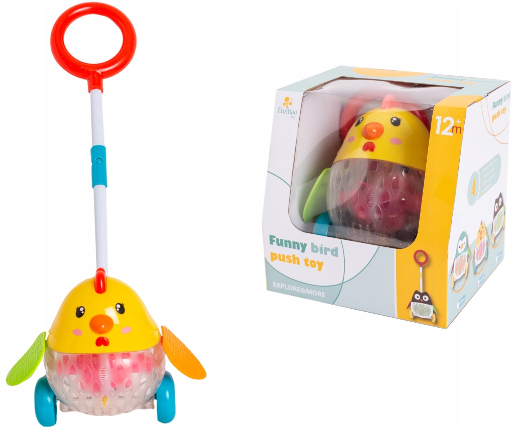 Pchacz dla dzieci kurczaczek ASKATO