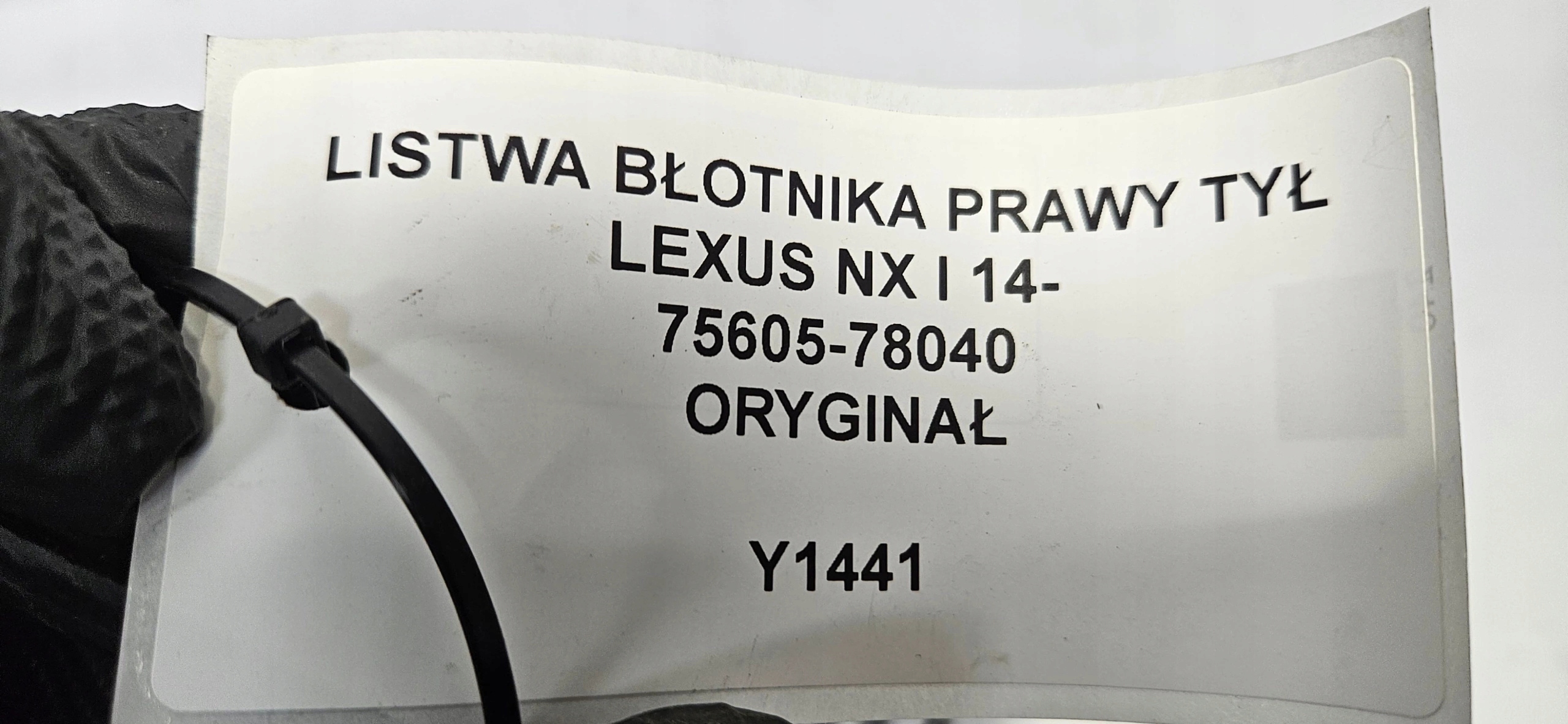 modanatura parafango Destra posteriore LEXUS NX e 14- Originale 75602-78040