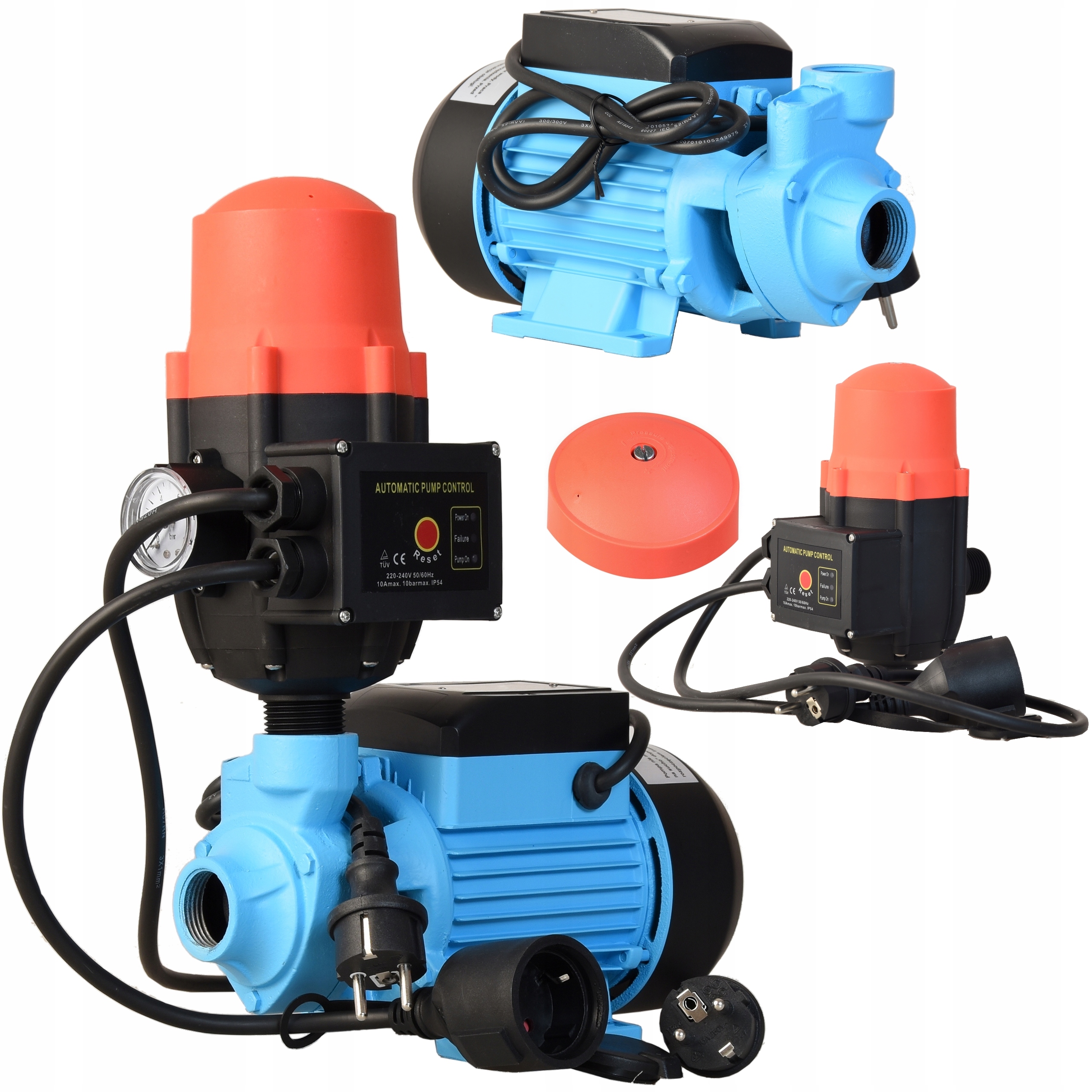 Hydroforová Vodná Pumpa Qb 60 Automatické Ovládanie Prevádzky Čerpadla Brio Csk 21