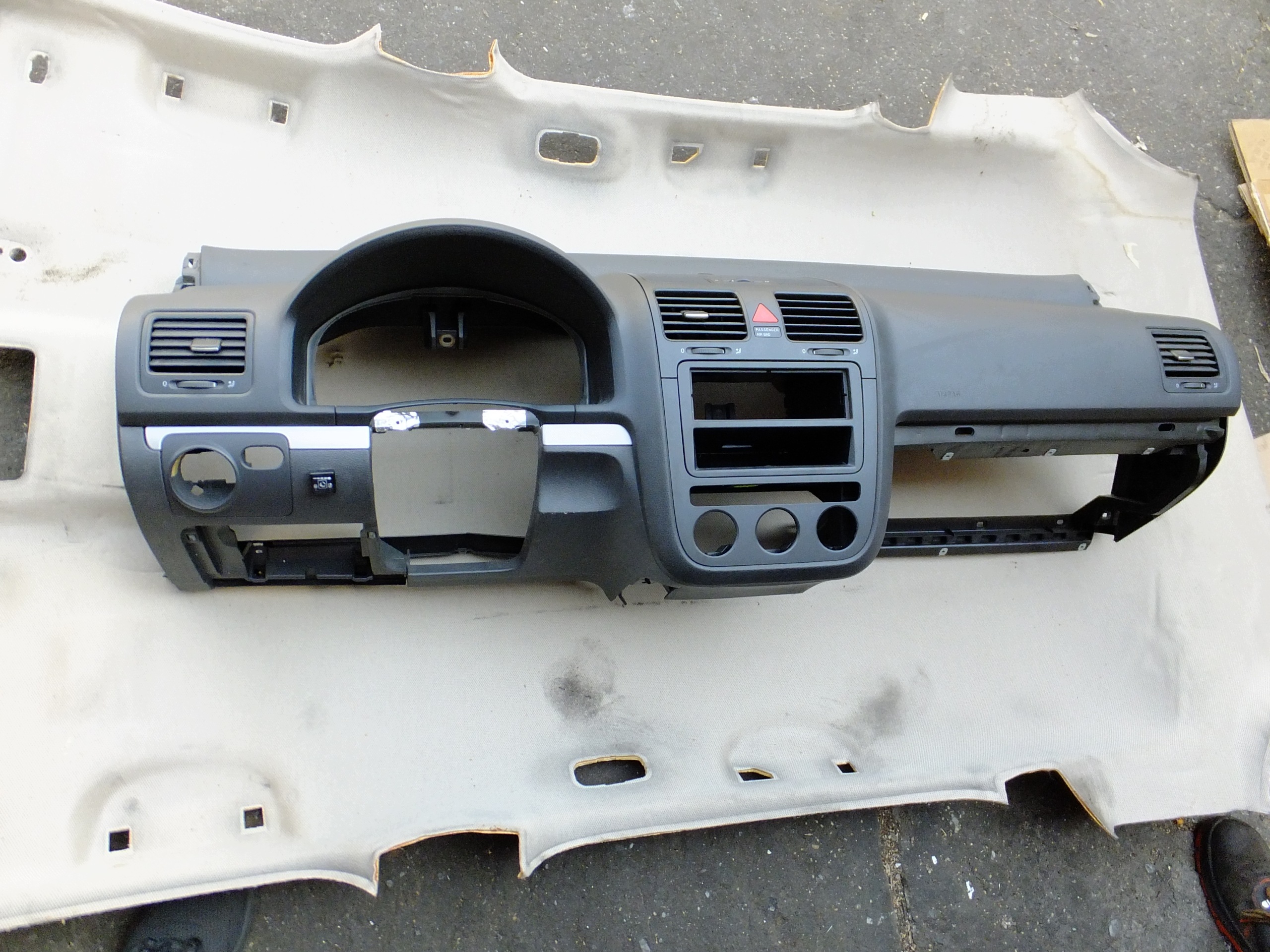console airbag vw golf V HB 2007r