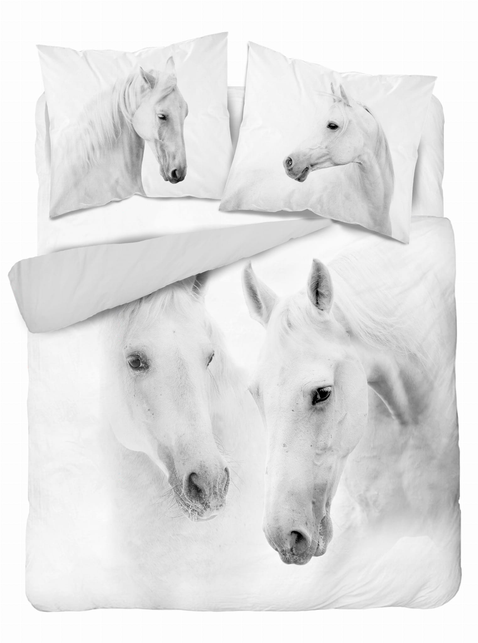 

Pościel Bawełniana Białe Konie 220x200 Holland