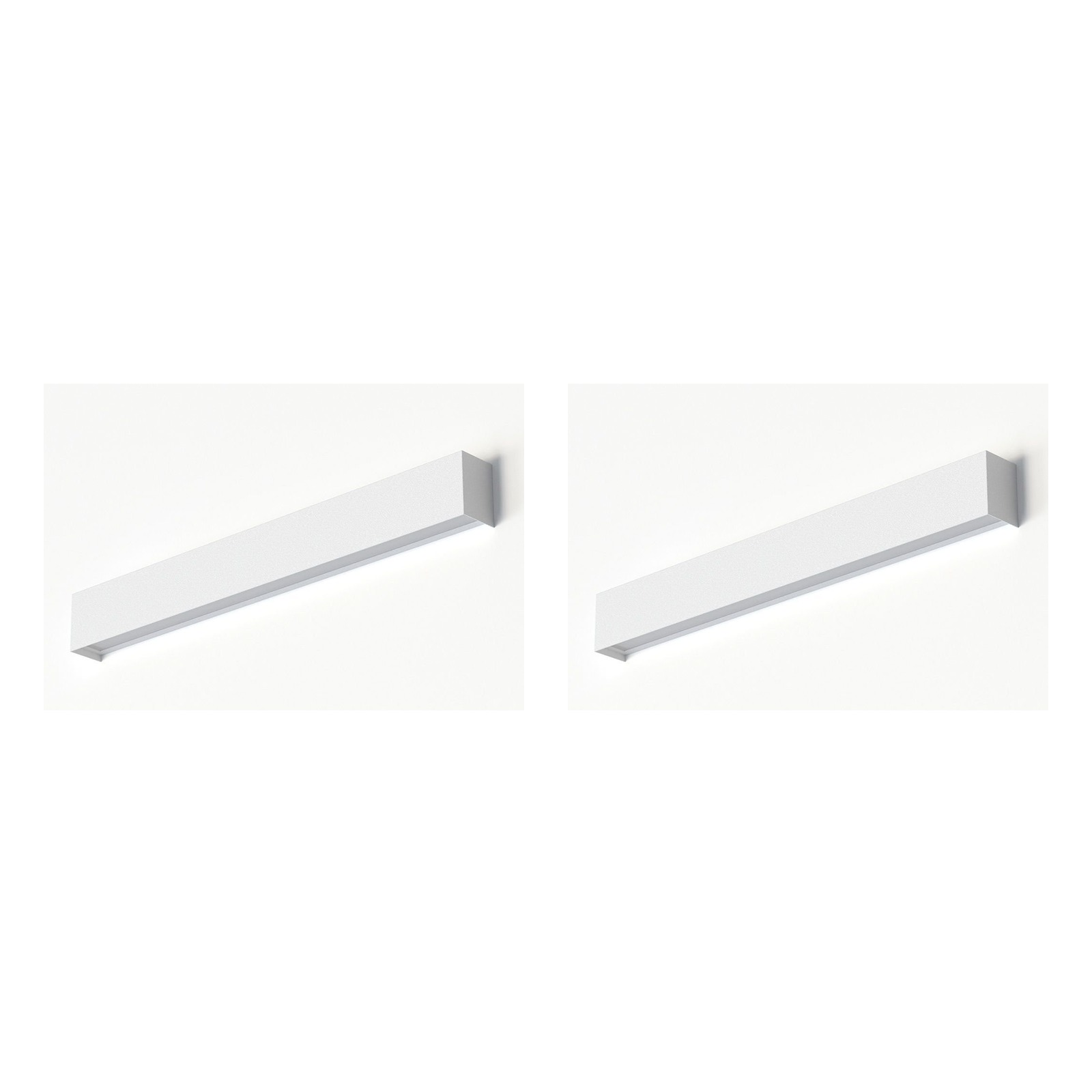 Nástěnná lampa Straight Bílá Led Sada 2 ks Nowodvorski