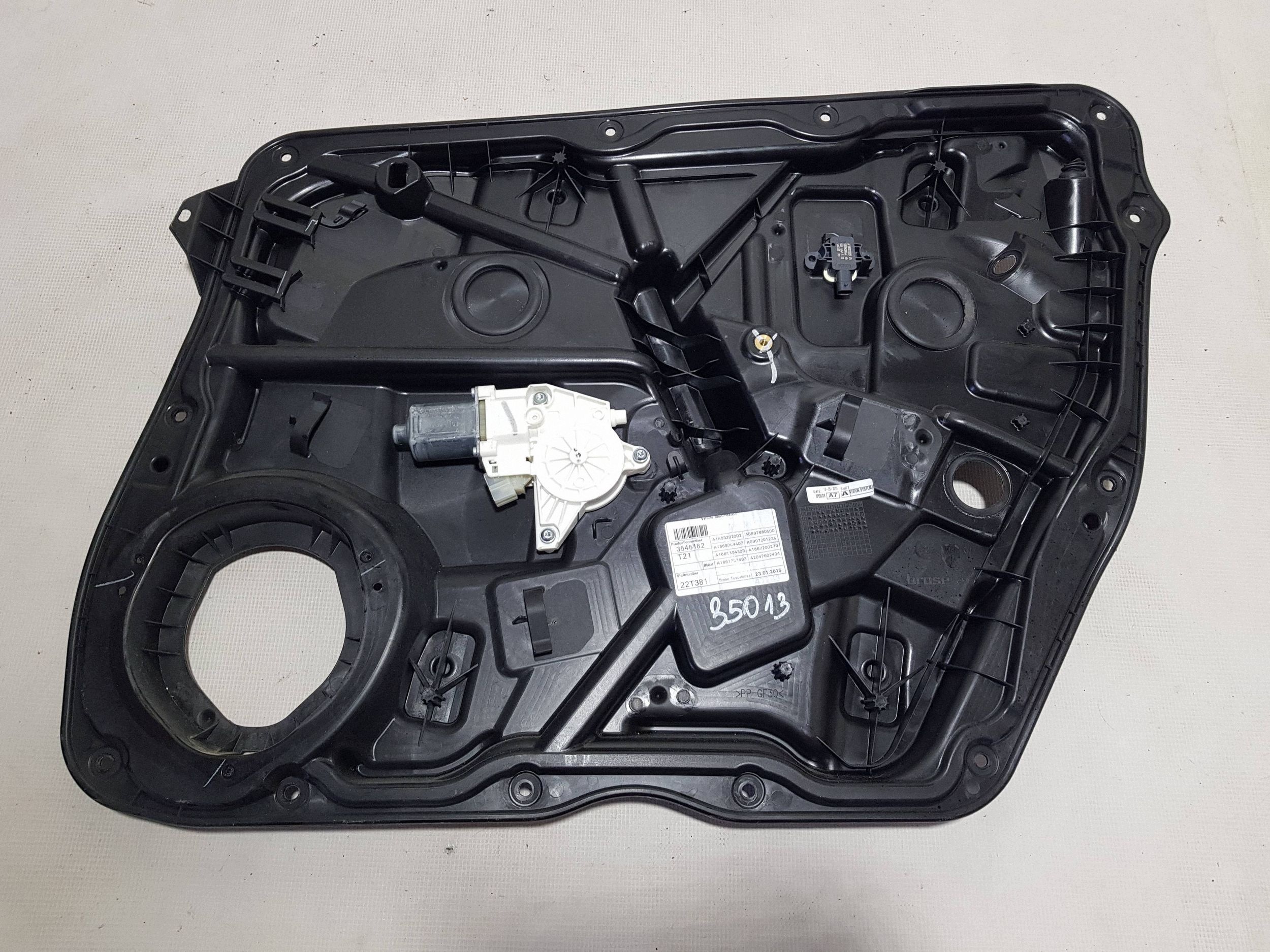 MERCEDES ML GL W166 X166 window regulator mechanism right front