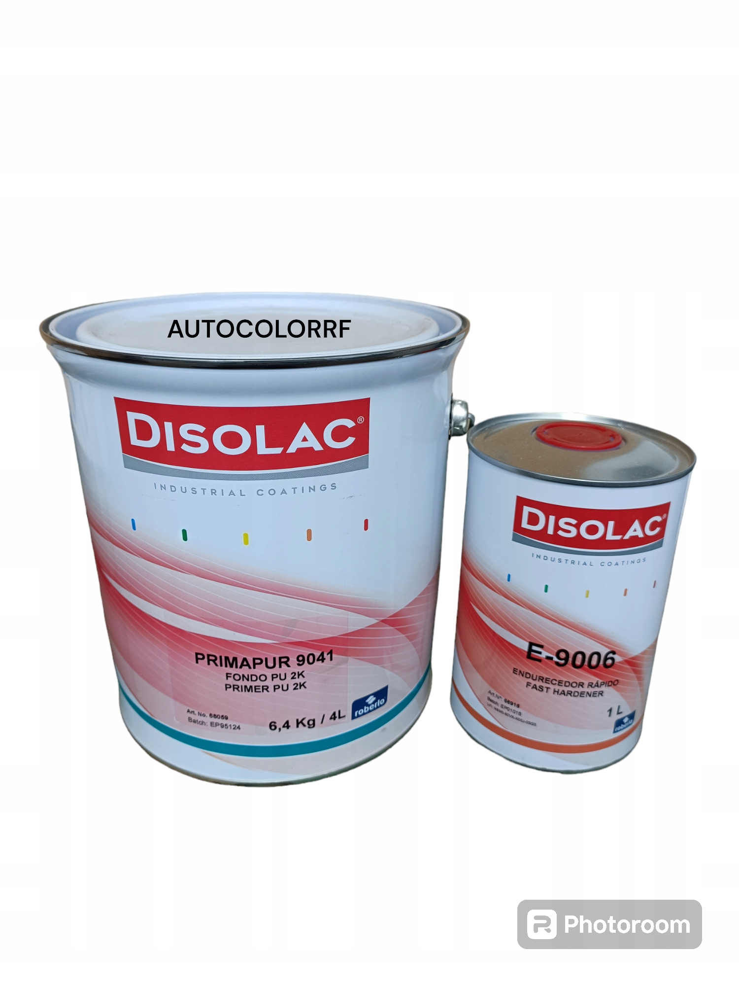 DISOLAC PRIMERPUR 9041 PODKŁAD AKRYLOWY 2K 4+1 (4L+1L) Z UTW. E-9006