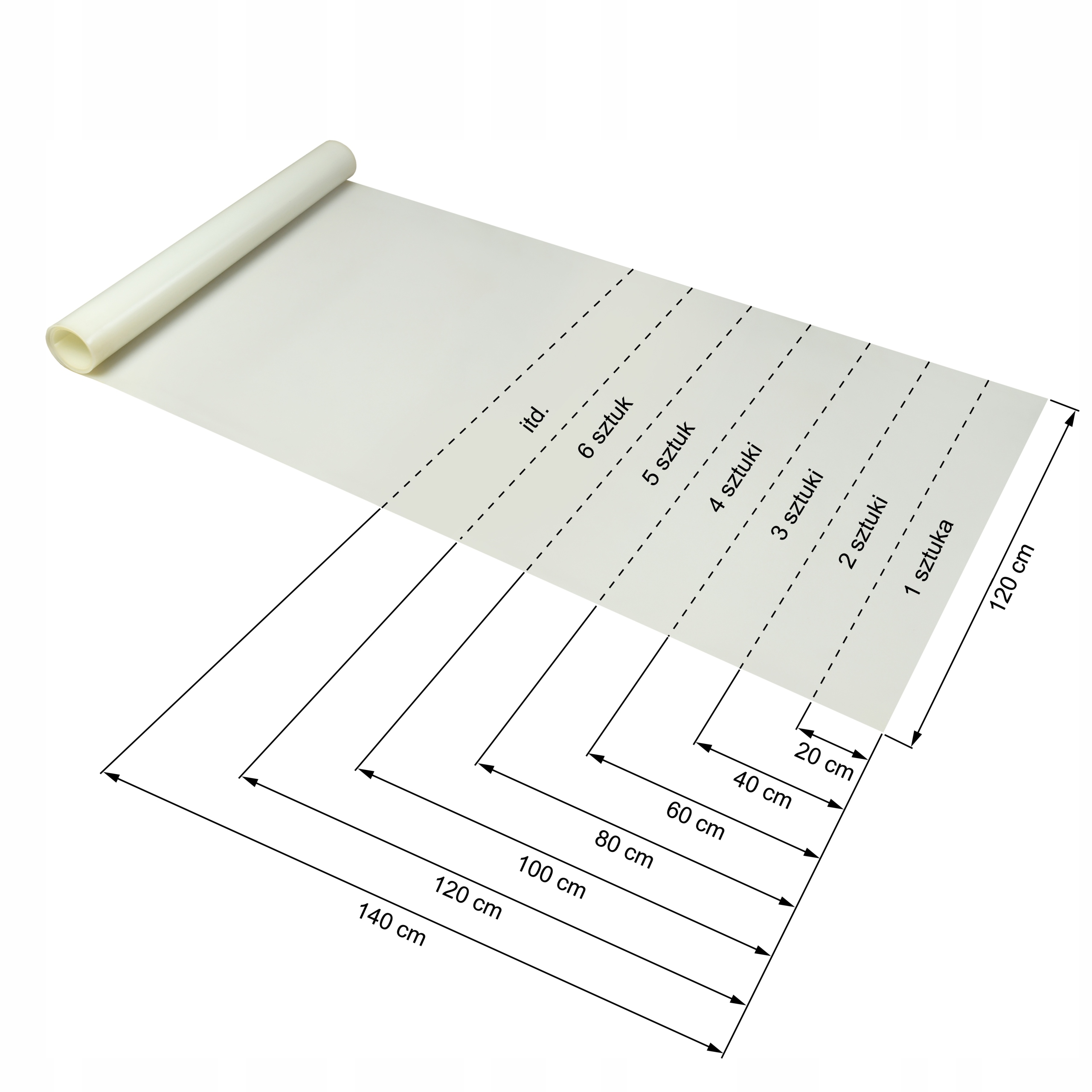 Płyta silikonowa mata VMQ MVQ, gr 6mm, szer 120cm Marka KKM Polska