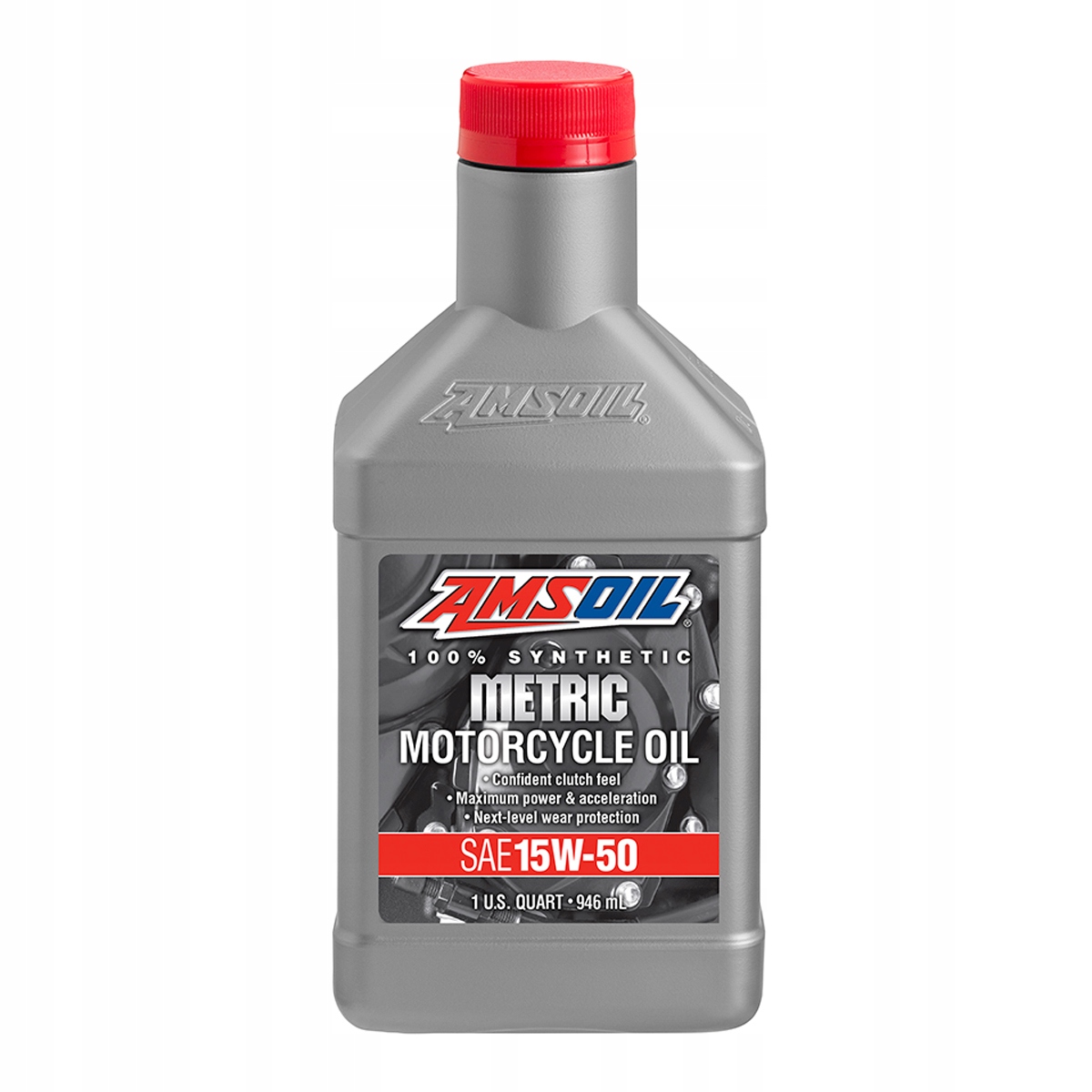 Olej silnikowy do motocykla Amsoil 15W-50 Synthetic Metric Motorcycle Oil
