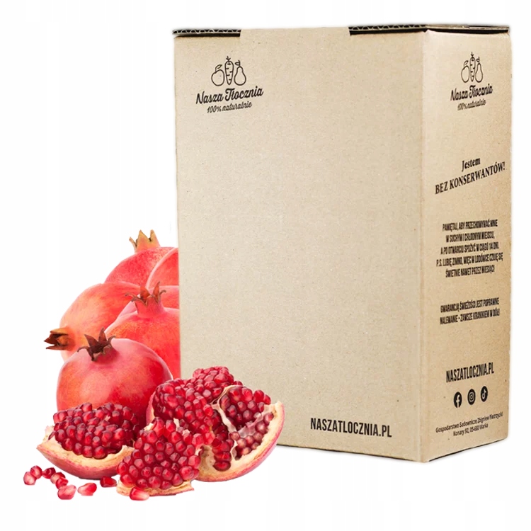 Levně Nfc lisovaná šťáva 100% Granátové Jablko bez cukru Elixír Mládí 3L