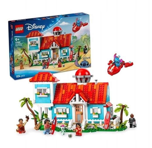Lego(r) Disney Classic 43268 Domek Na Pláži Lilo A S