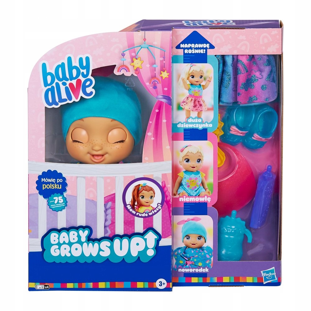HASBRO Baby Alive Кукла? ДЕЙСТВИТЕЛЬНО РАСТУ! Руда