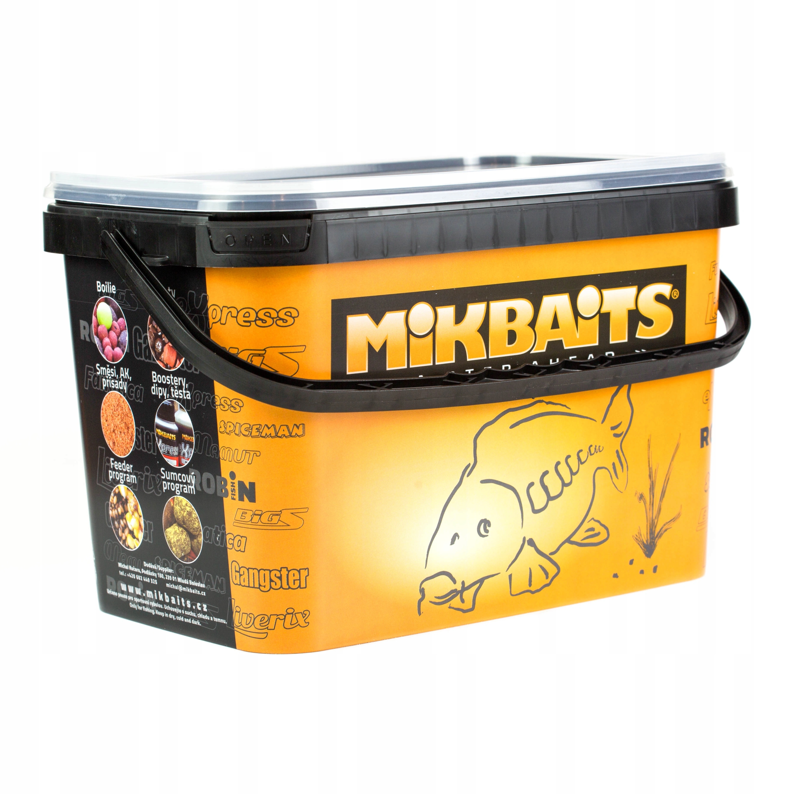 Mikbaits boilie Spiceman WS2 Spice 20mm Balení: 2,5kg