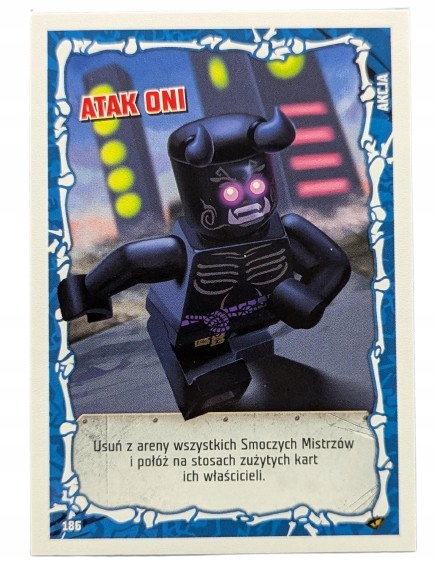Karta Lego Ninjago Seria 4 Numer 186