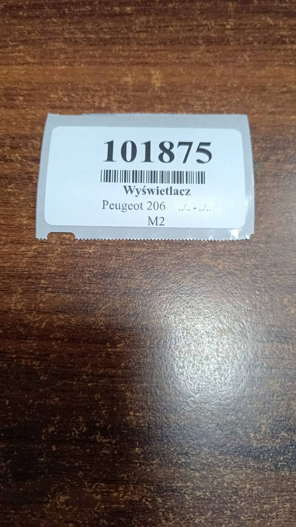 PEUGEOT 206 display 96250976ZR