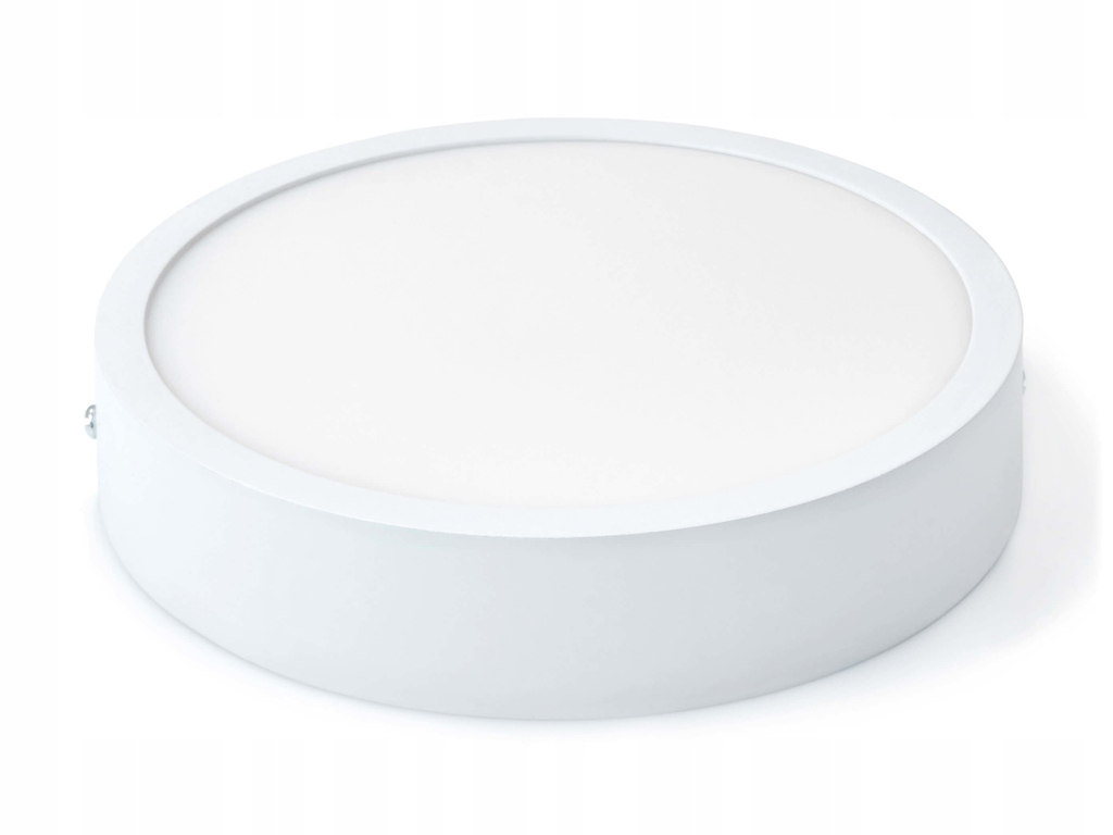 

Panel Led Natynkowy Okrągły Biały 18W Plafon Lampa