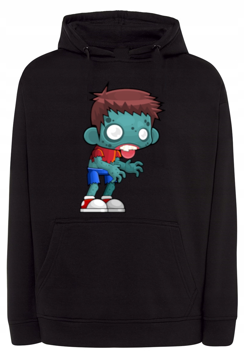 Pánská mikina s barevným potiskem Zombie Boy r.XXL