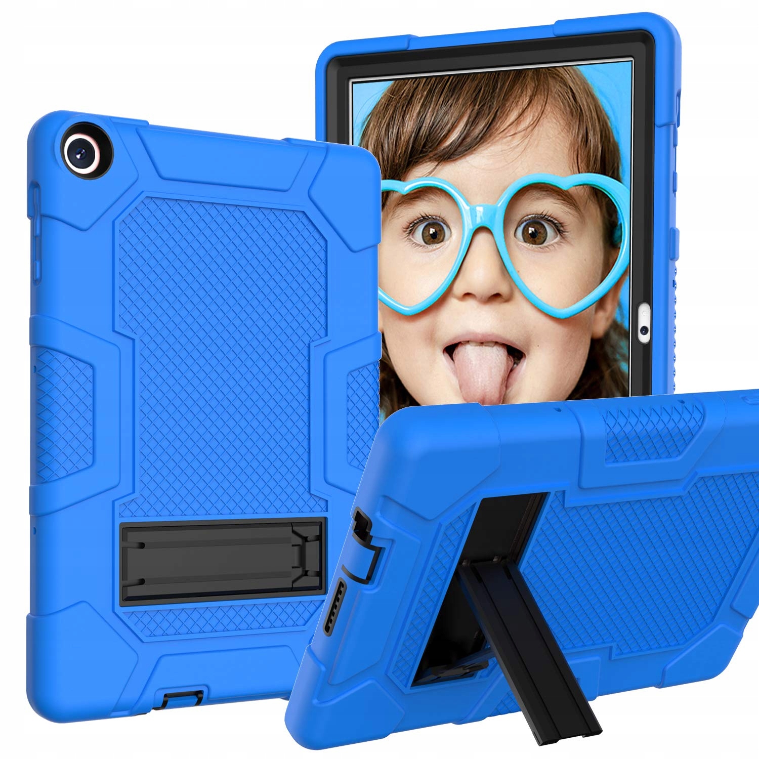 Etui do Samsung Galaxy Tab A7 10.4” Pancerne z Podstawką Niebieskie