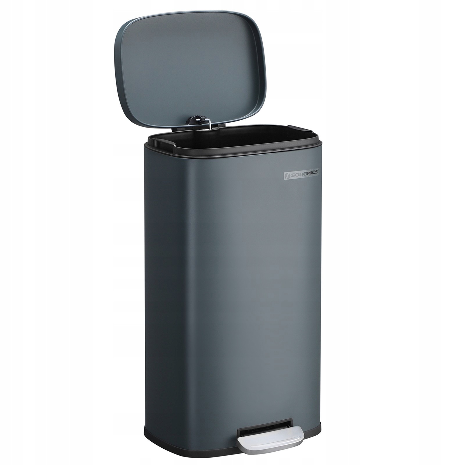 Priestranný odpadkový kôš do kuchyne kovový 30 L