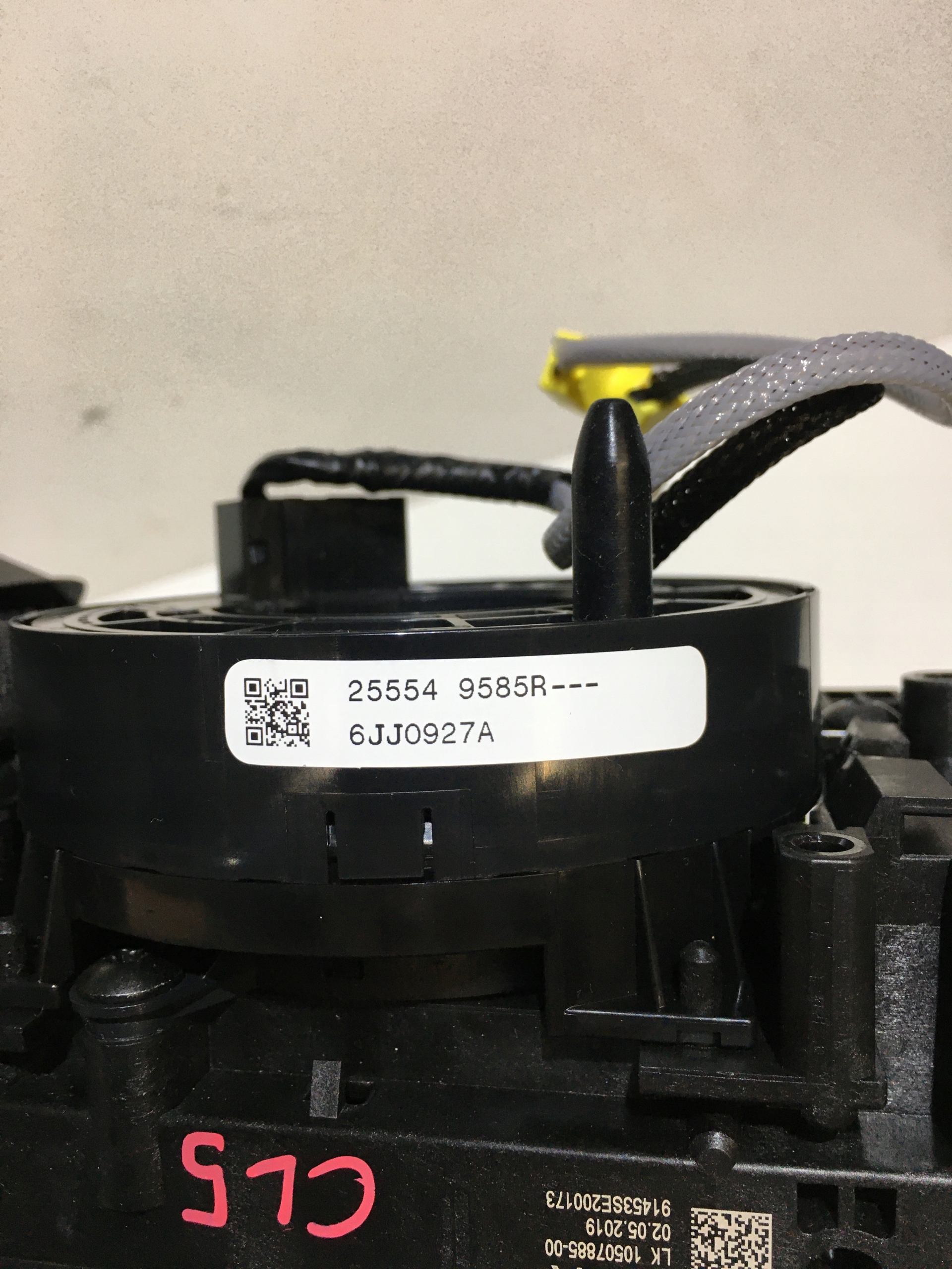 RENAULT CLIO V RING LEVERS WTYCZKI AIRBAGS