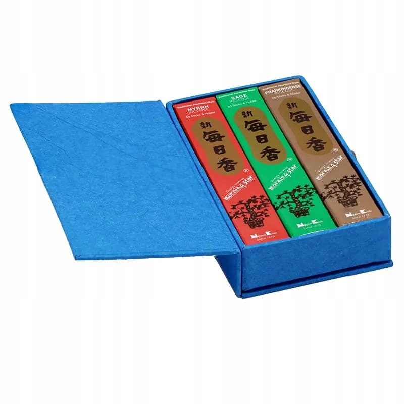 

Kadzidła Japońskie Szałwia Mirra Kadzidło Zestaw