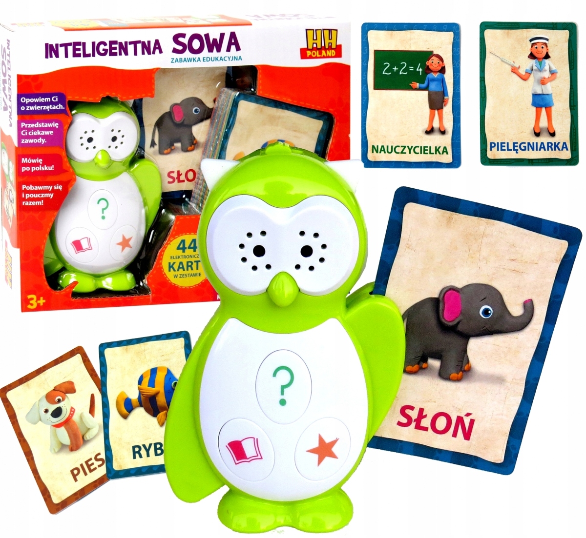 

Elektroniczna Sowa Edukacyjna Dla Dziecka Nauka