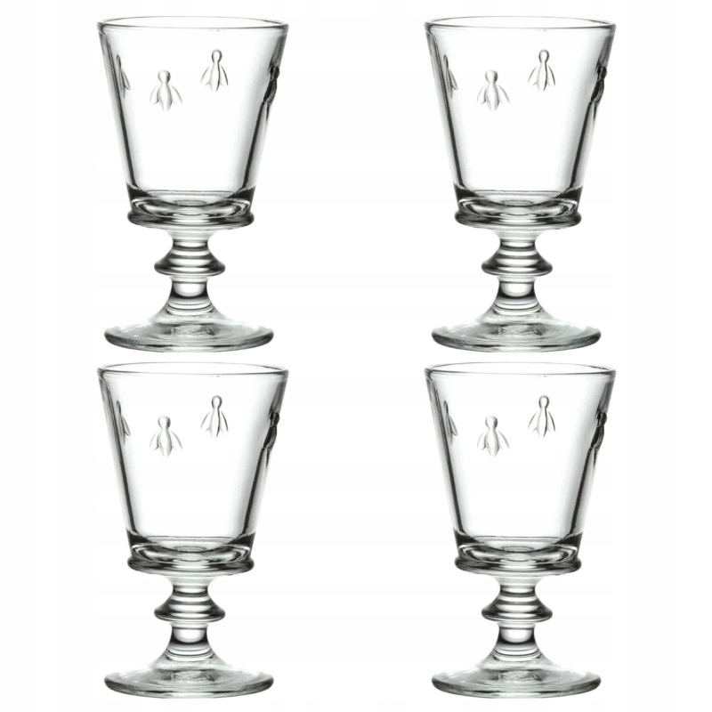 La Rochere Včela Abeille 4 skleničky sklenice na víno 220 ml