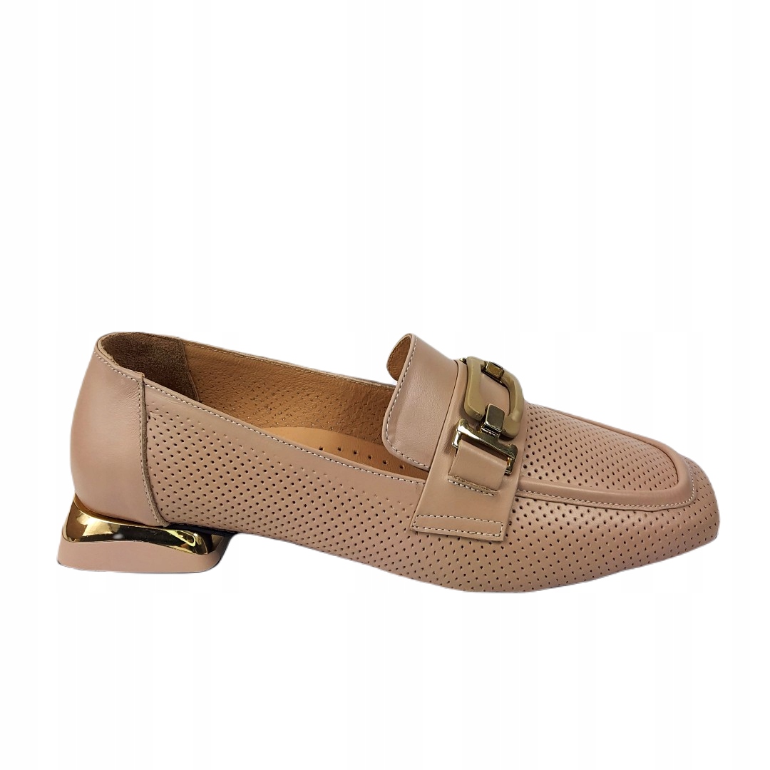 Dámské mokasíny Boccato 080.5904.05 Puder 40, béžová barva