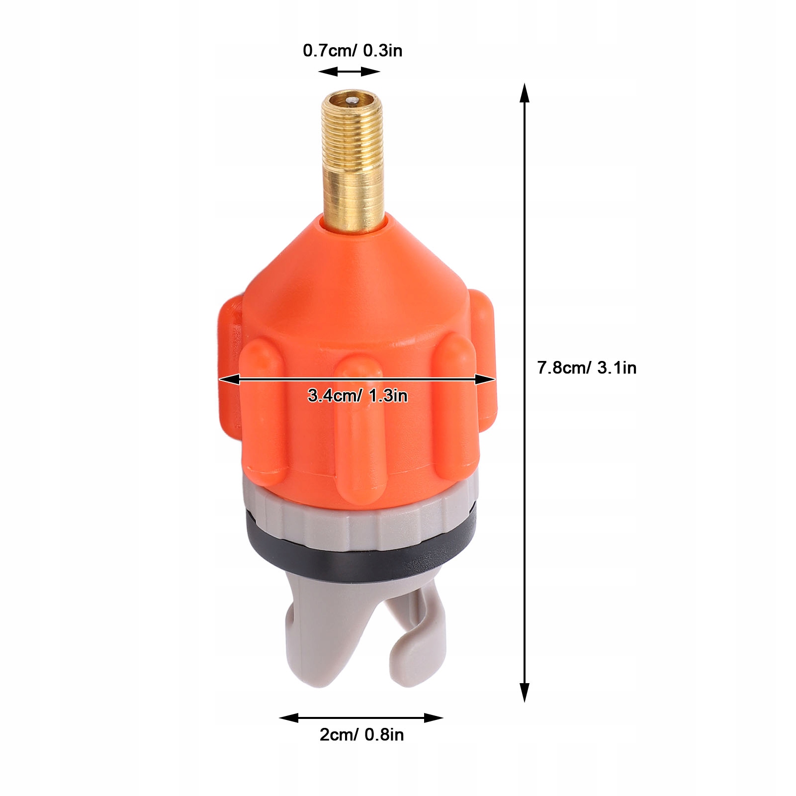 ADAPTER SUP do pompy pontonu Zaworu PADDLE BOARD Marka bez marki