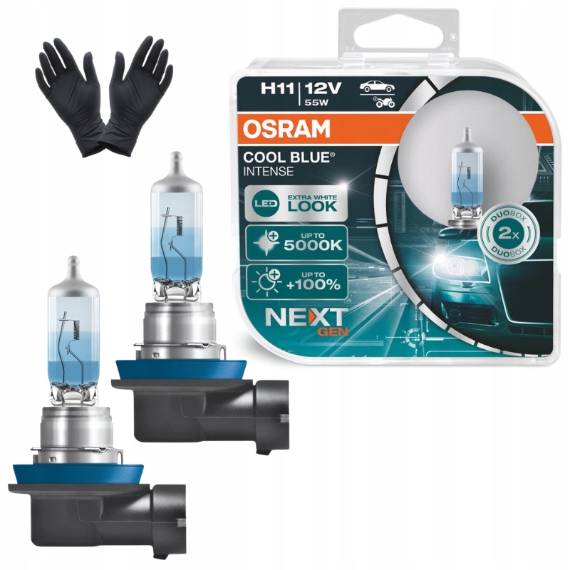 

Żarówki Osram H11 Cool Blue Intense Nextgen 5000K