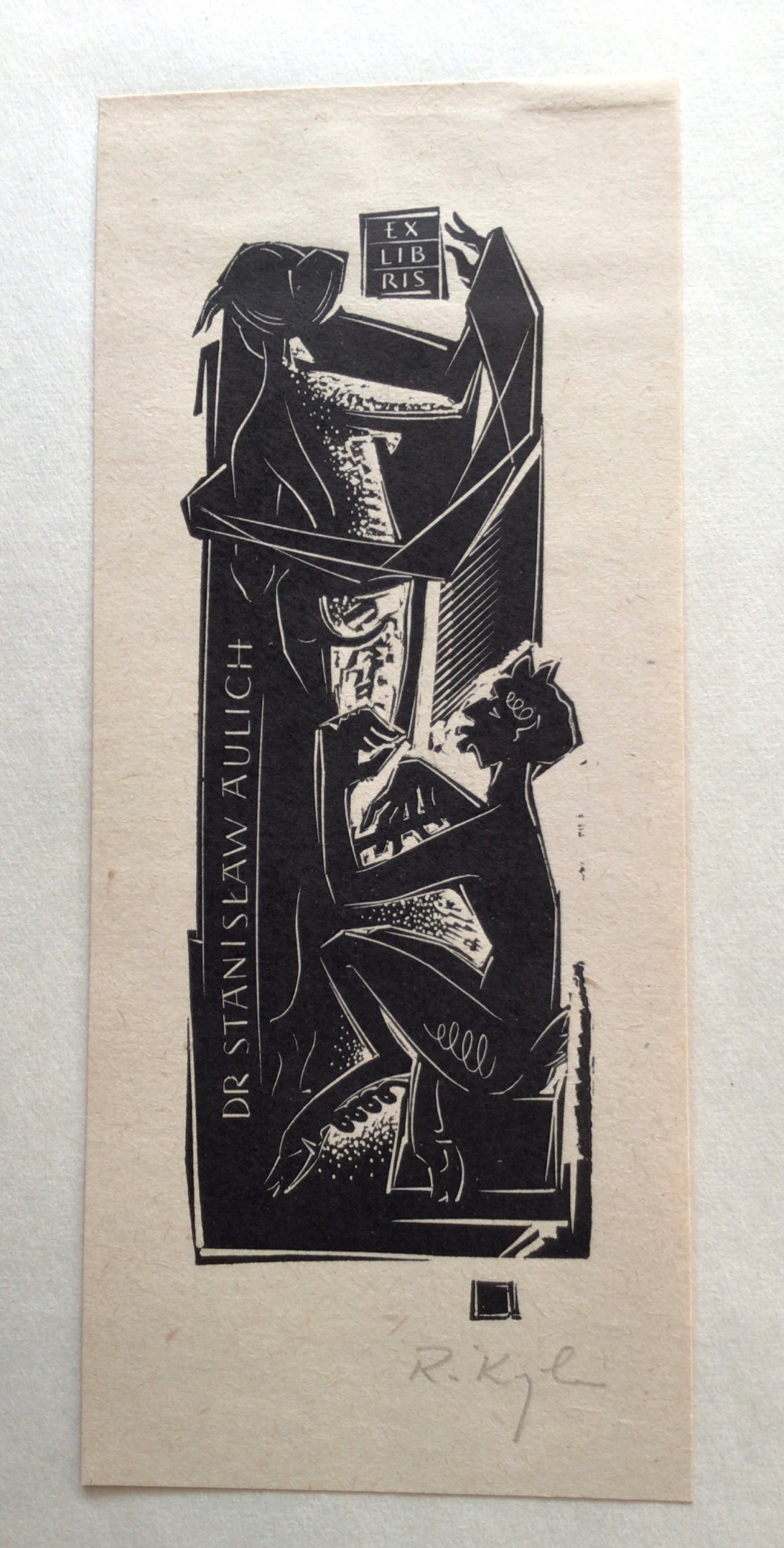 Ex-libris Stanisław Aulich