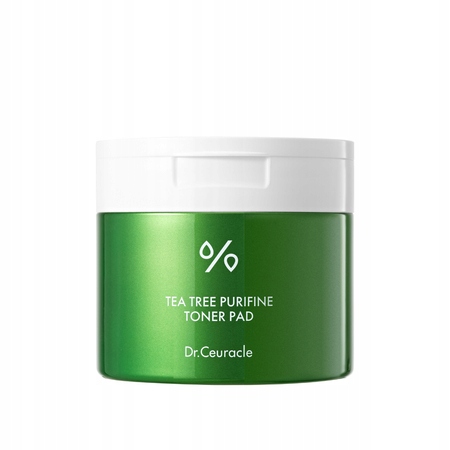 Dr. CEURACLE_Tea Tree Purifine Toner Pad pleťové vločky s očním účinkem