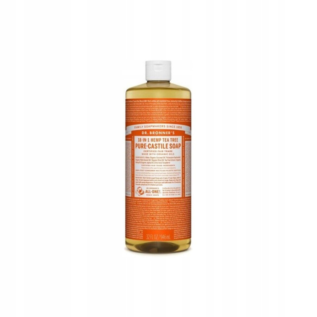 Tekuté mýdlo Dr. Bronner's Hemp Tea Tree 945 ml