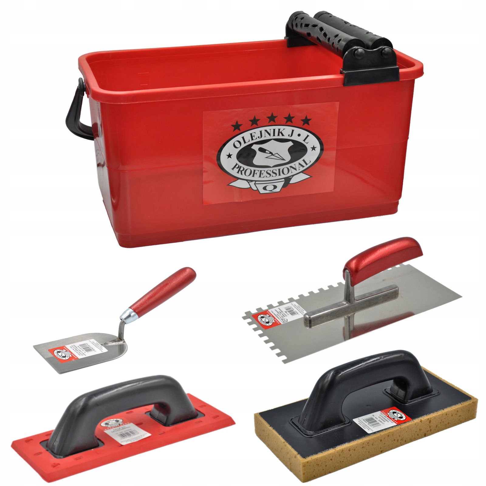 Profesjonalny Zestaw Glazurniczy do fugowania XL