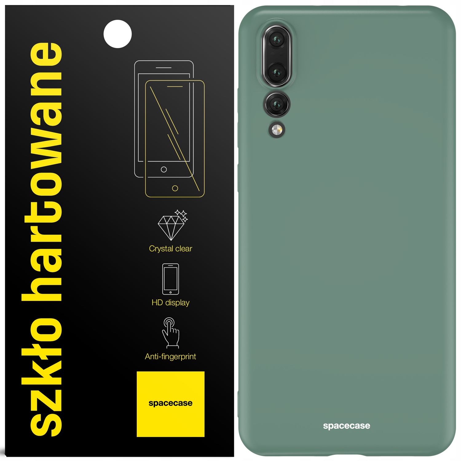 

Etui Do Huawei P20 Pro Spacecase Silicone Szkło