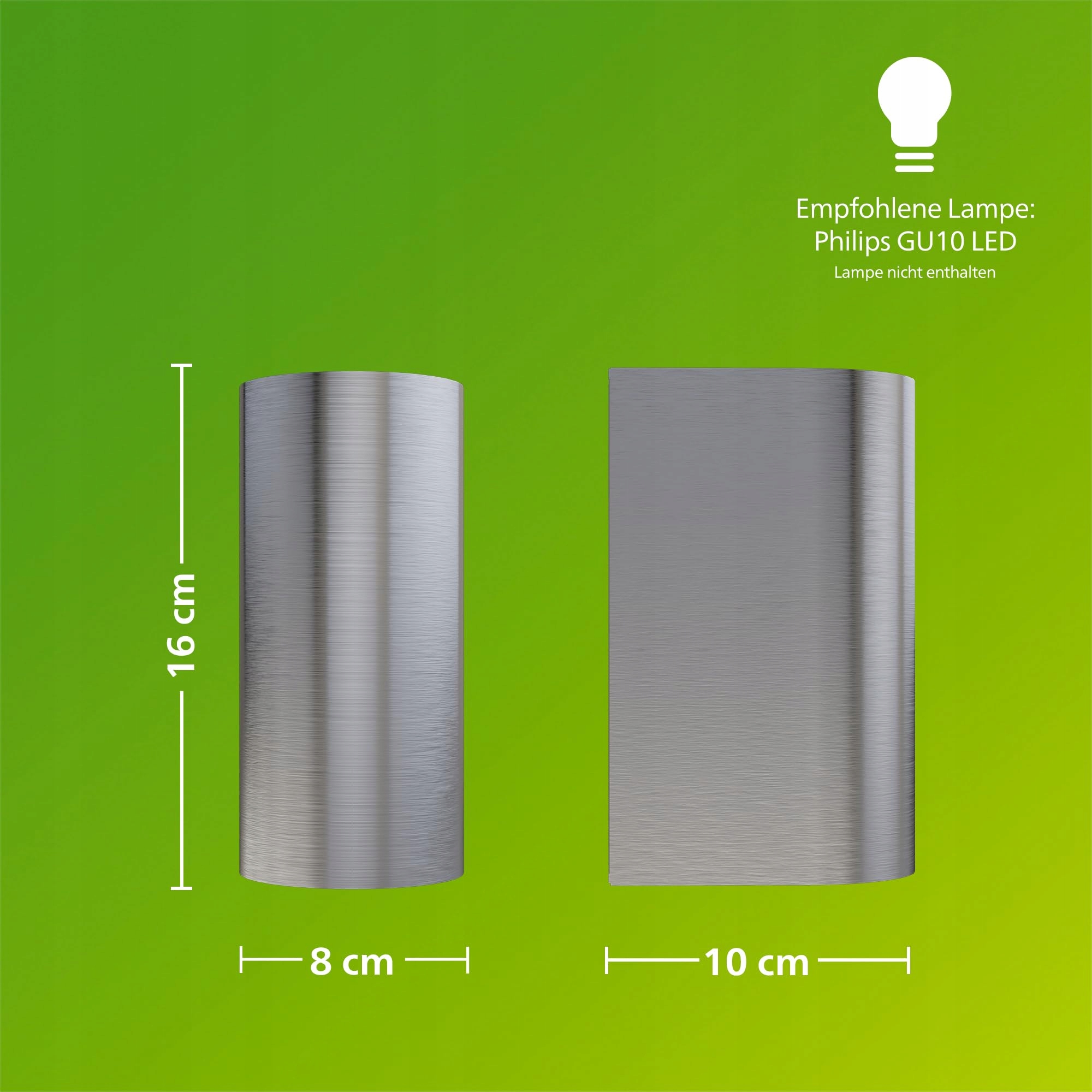 PHILIPS Nightingale Lampa Ścienna Zewnętrzna Ogrodowa Stal 2x35W — miniatura 9