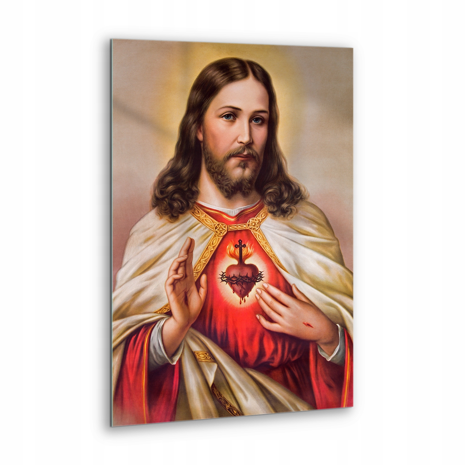 Foto-Obraz Sklo Katolické Srdce Kristovo