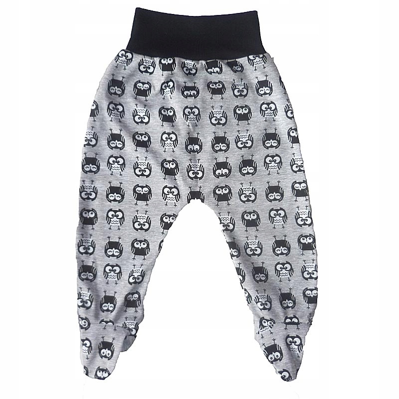 Półśpiochy półśpioszki 56 dla noworodka w sówki