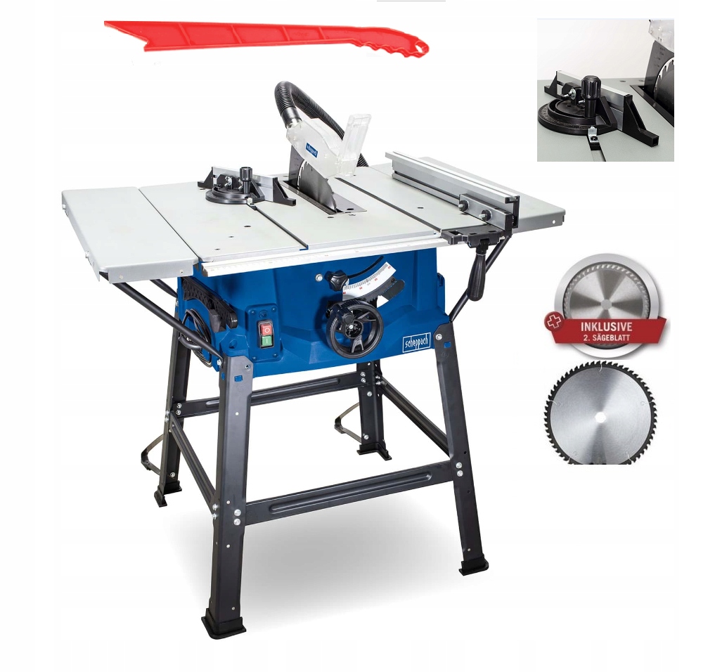 

Stołowa pilarka Scheppach HS100S 2000W 2 tarcze