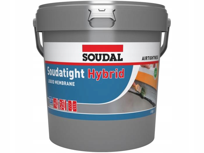 

Soudal Membrana Płynna Wodoszczelna Szara 6kg