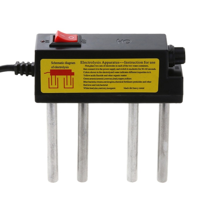 Elektrolizer tester czystości jakości wody Elektroliza Kod producenta Elektrolizer tester czystości jakości wody