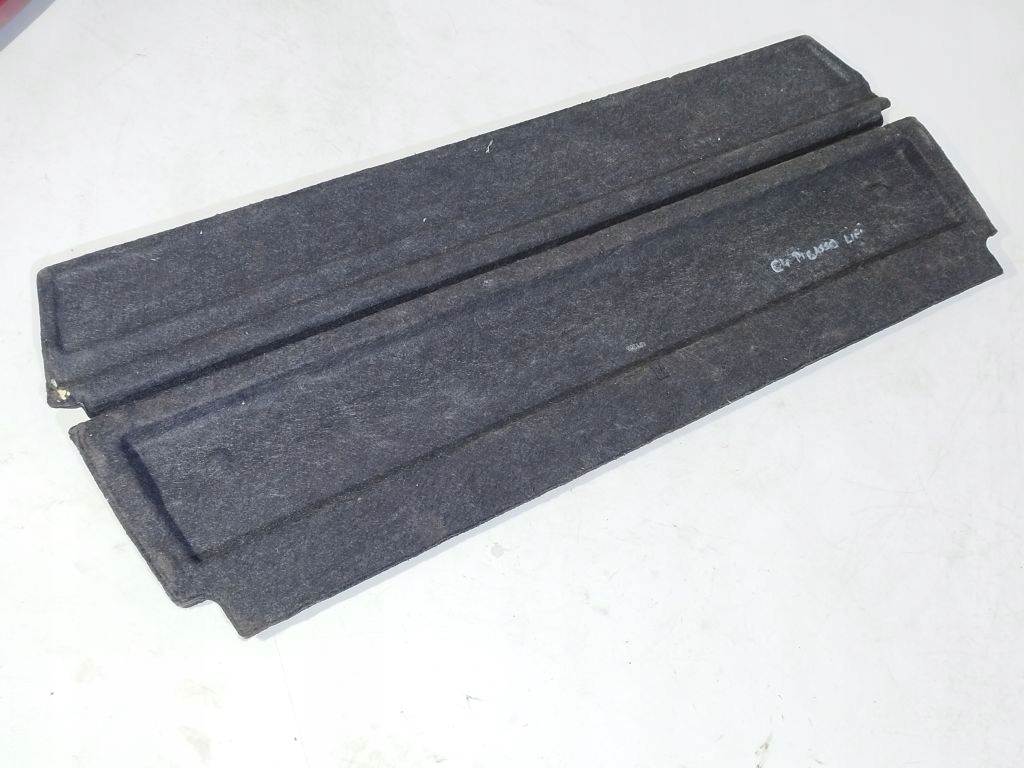 Citroen C4 Picasso and plato rear part rear boot